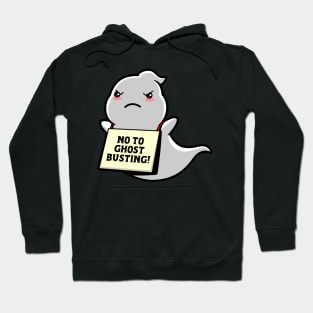 Cute Kawaii Halloween Ghost Funny Activism Cartoon Hoodie